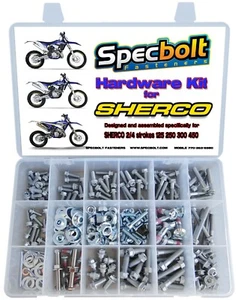 Specbolt Sherco Bolt Fasteners Kit 125 250 300 350 450 500 SE-R SEF-R SC-R SCF-R - Picture 1 of 1