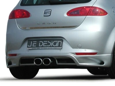 JE-Design Heckansatz Ansatz Diffusor mittig passend bei Seat Leon 1P - JE1P35 - Bild 1 von 2