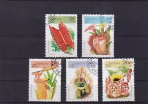 SA38l Laos 1995 Insectivorous Plants used stamps - Picture 1 of 1