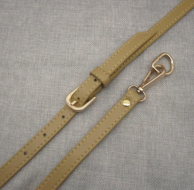 Bandolera de cuero para el hombro bolso de mano de repuesto hágalo usted mismo bolso correa de cinturón ajustable Foto 1 de 3