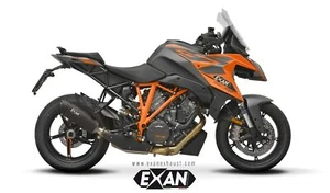 KTM 1290 Super Duke GT 2022-2023 Exan Exhaust Slipon Silencer X-BLACK Black - Picture 1 of 2