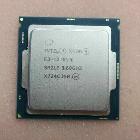 Intel Xeon Quad-Core E3-1270v5 3.60GHz 8MB LGA1151 SR2LF Server Processor CPU - Image 1 of 1