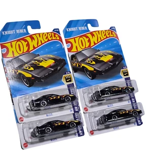 HOT WHEELS 4er SET K.I.T.T. KNIGHT RIDER MIT FLAMMEN HW BILDSCHIRMZEIT 83/250 KITT - Bild 1 von 12
