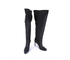 Burberry over knee high leather boots 39,5 eu/ 6,5uk size