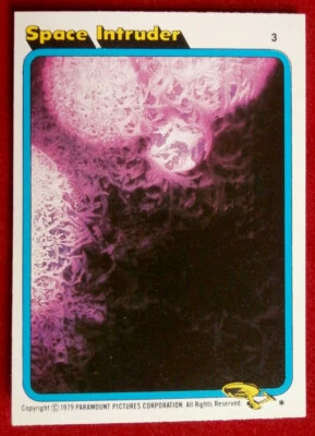 STAR TREK - MOVIE - Card #03 - SPACE INTRUDER - TOPPS 1979 - Image 1 of 2