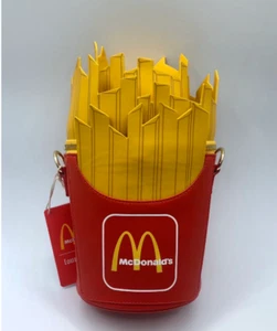 Loungefly McDonalds French Fry Crossbody Bag - Picture 1 of 4