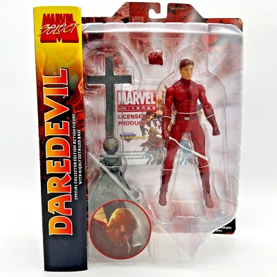 Diamond Select Marvel Comic DAREDEVIL Unmasked Variant Edition Action Figure NEW - Image 1 of 4