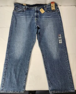 Levis 501 Original Damen 24W M High Rise Straight Leg Classic Blue Jeans - Bild 1 von 14