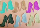 Gorgeous 4" Pair of Shoes 6 Pairs (12 Shoes) Fantastic Card Toppers (Set 1)