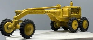 Vintage Mercury Lit'l Toy Caterpillar Road Grader 4" Yellow USA - MISSING PIECE - Picture 1 of 24