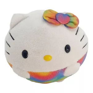 Hello Kitty Beanie Ballz Rainbow Plush Stuffed Animal Toy Sanrio 5" Baby 2013 - Picture 1 of 9