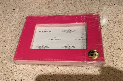 Marco de fotos 4 x 6 con logotipo HITS (espectáculos de caballos en el sol) NUEVO EN CAJA Foto 1 de 4