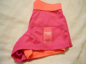 Girls Mesh Shorts Active Sz XS S M L XL Athletic Kids Drimore Tech 2fer  - Picture 1 of 11
