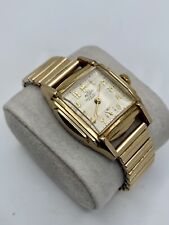 Vintage 1940’s  Rolled Gold Art Deco Swiss Made Medana Men’s Watch