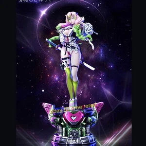 Black pink Kanroji Mitsuri Demon Slayer Figure 1/6 Resin Statue Cast Off - Picture 1 of 11