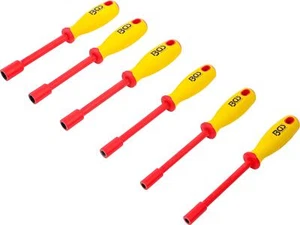 BGS VDE Socket Screwdriver Set | Hex | SW 5.5 - 12mm | 6-... - Picture 1 of 3