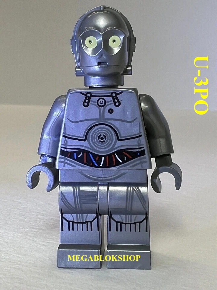 LEGO STAR WARS U-3PO PROTOCO DROID 100% NEW FROM LEGO SET 75146 SILVER C-3PO - Image 1 of 1