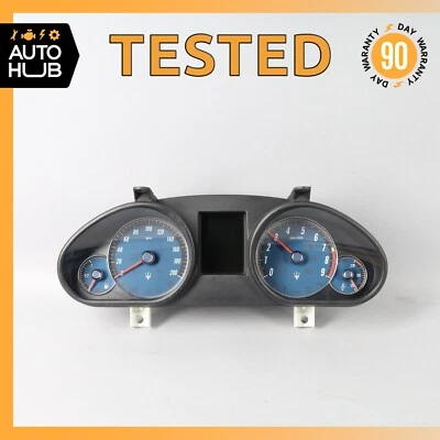 13-14 Maserati GranTurismo M145 4.7L Instrument Cluster Speedometer OEM 87k Foto 1 de 4