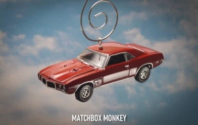 Personalizzato Classico 1969 Pontiac Firebird Ornamento 1/64 Scala Fuoco Bird - Immagine 1 di 4