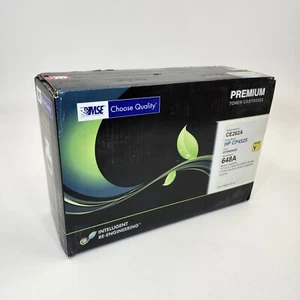 MSE Toner Cartridge Yellow CE262A HP CP4525 648A Color LaserJet CP4520 CP4525 - Photo 1/6