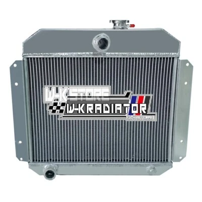 Алюминиевый радиатор для 1951-1953 Willys универсал Aero Comet Ace Lark 2 ряда - Изображение 1 из 4