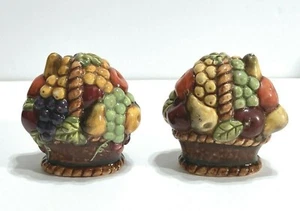 Estilo Ojos Vintage Baum Bros Sal Pimienta Coctelera Fruta Diseño Usado en Excelente Condición Cocina - Imagen 1 de 7