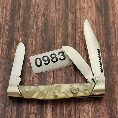 Boker Tree Brand 9885 Stockman Folding Pocket Knife Made In USA - Image 1 of 4