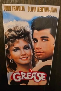 GREASE VHS 1998 Paramount John Travolta Olivia Newton-John - Picture 1 of 2