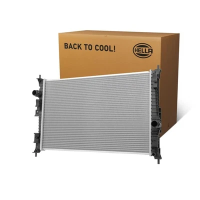 HELLA Radiator, engine cooling 8MK366301-501 - Image 1 of 4