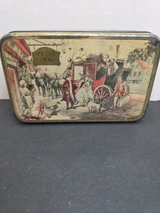 "Ye Old Inn" Tin, Pletcher & Pollack Bake-In Gift Tin, NYC 7x4.5” VTG Rare - Picture 1 of 9