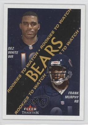 2000 Fleer Tradition Rookies to Watch Dez White Frank Murphy #340 Rookie RC - Image 1 of 2