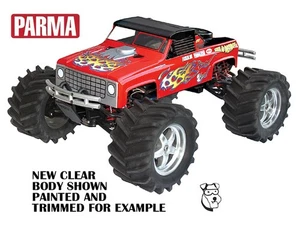 #10201 1/10 PARMA OFF ROAD CHEVY BLAZER  Clear Vintage RC Truck Body - Picture 1 of 2