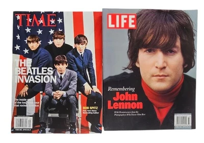 Time Magazine Special Edition The Beatles Invasion/Remembering John Lennon  - Image 1 of 4