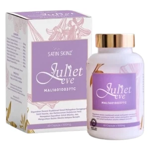 60 KAPPEN SATIN SKINZ - JULIET EVE FÜR FRAUEN ANTI-AGING WEIBLICHES HORMON BRUST NEU - Bild 1 von 6