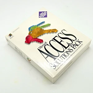 Vintage - Microsoft Access Solutions Pack: with Ready-to-Run Applications - Picture 1 of 7