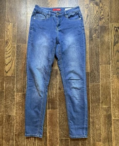 GUESS Jeans Damen Größe 28 (W28xL28,5) High Waist Skinny Tahiana Fit Denim Blau - Bild 1 von 10