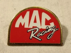 Vintage Mac Racing Advertising Lapel Pin - Picture 1 of 4