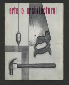 1963 Isamu Noguchi ARTS + ARCHITECTURE Minoru Yamasaki CSH 27 SOM Atelier 5 - Picture 1 of 8