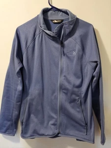 The North Face Agave Langarmjacke mit Reißverschluss Blau Damen Größe L  - Bild 1 von 9