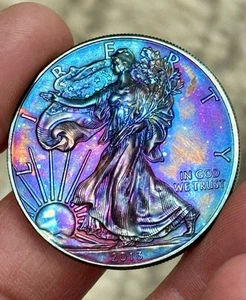 2012 Silver Eagle BU Monster Toned!! - Picture 1 of 2