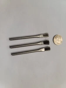 Hightbrush #31525	Applicator brush 3/32 dia x 2'' oal x 1/8'' shank 1/4trin 1 ea - Picture 1 of 5