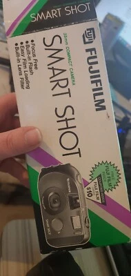 Not TESTED Fujifilm smart Shot fuji Point Shoot Camera 35mm LOMOGRAPHY film box - Image 1 of 4