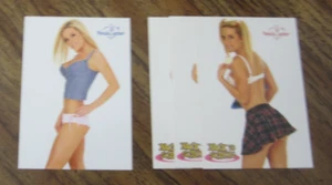 Candace Clapp Model Lot of 4 2002 Bench Warmer Trading Cards Benchwarmer - Picture 1 of 2