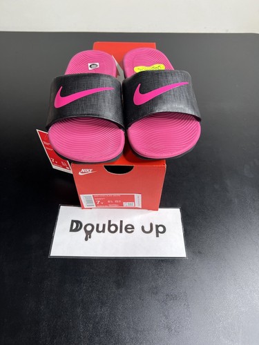 Sandali Nike taglia 7 anni bambino grande nero vividi PInk Kawa slide DD8519 001