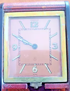 Jaeger LeCoultre reloj despertador sobre mesa,PAT Nº365884.MOD087012.SWISS - Picture 1 of 21