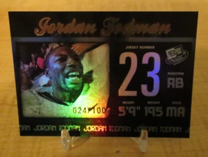 2011 Press Pass Reflectors Gold 024/100 Rookie Jordan Todman #12 UConn Huskies - Picture 1 of 2