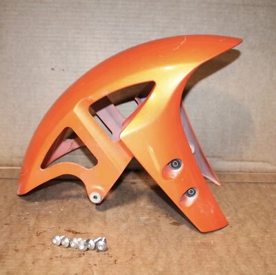 Yamaha YZF R6 YZFR6 2017-2020 guardabarros delantero cubierta carenado OEM naranja Foto 1 de 4