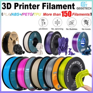 GEEETECH PLA TPU ABS+ PETG Silk Matte HS-PLA 1.75mm 1kg 3D Printer Filament NEW - Picture 1 of 202