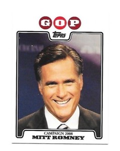 2008 Topps Campaign 2008 Mitt Romney