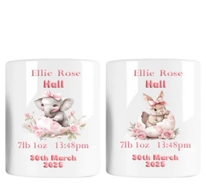 Cute Personalised Child Money Box Child Piggy Bank Keepsake Baby Gift Memento - Picture 1 of 13